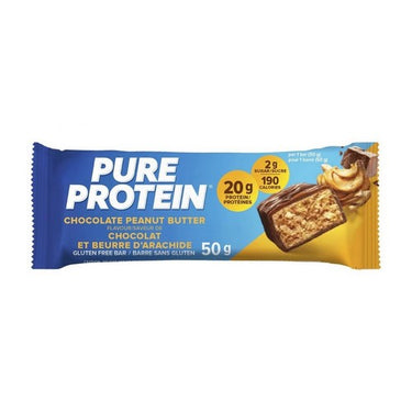 Chocolate Peanut Butter Bar 50 Grams (Case Of 6) by Pure Protein
