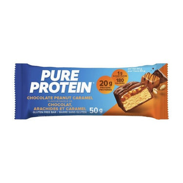 Chocolate Peanut Caramel Protein Bars 6 Count by Pure Protein