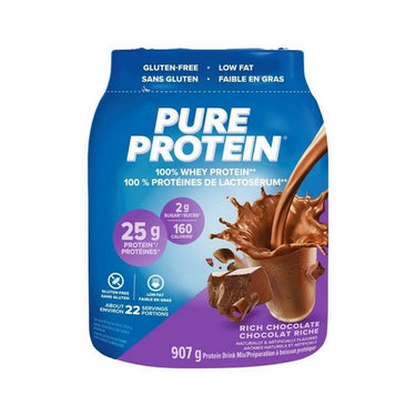 Rich Chocolate Protein Powder 907 Grams (Case Of 2) by Pure Protein