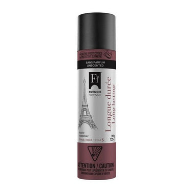 Unscented Hairspray Long Lasting 209 Grams by French Formula