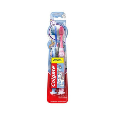 Unicorn Extra Soft Toothbrush Twin Pack 2 Count by Colgate