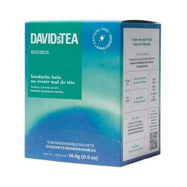 Headache Halo Rooibos Tea 12 Count (Case Of 6) by DavidsTea