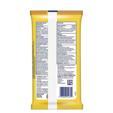 Wet Ones, Antibacterial Hand Wipes Citrus Scent, 20 Count (Case Of 10)
