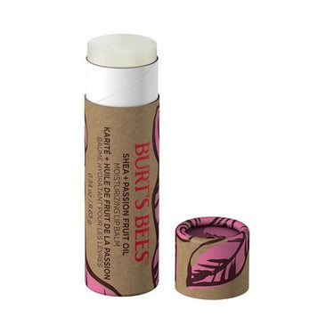 Burt's Bees, Shea Lip Balm Passion Fruit Paper Tube Blister, 9.63 Grams (Case Of 6)