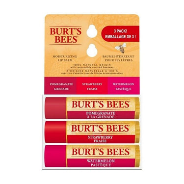 Super Fruit Mix Moisturizing Lip Balm 3 Count (Case Of 6) by Burt's Bees