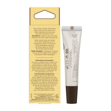 Burt's Bees, Plumping Lip Serum With Natural Origin Shea And Hyaluronic Acid, 1 Count (Case Of 12)