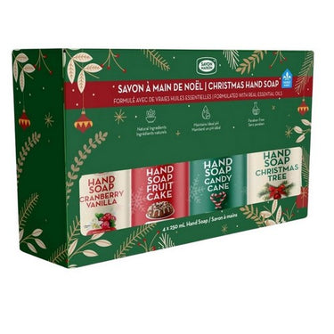 Hand Soap Gift Box Four Varieties 250 Ml (Case Of 6) by Soap House