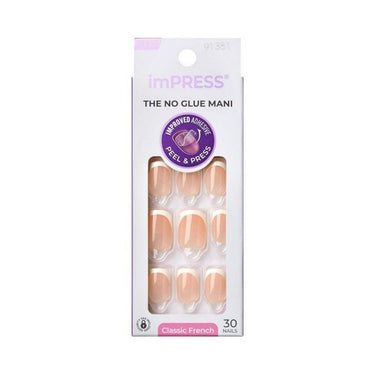 Impress Press On Manicure Fake Nails Model 30 Count (Case Of 3) by KISS Products
