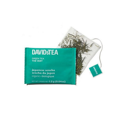 Japanese Sencha Green Tea Sachets 12 Count (Case Of 6) by DavidsTea