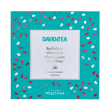 Mini Tea Chest Holiday Gift Set 16 Count (Case Of 4) by DavidsTea