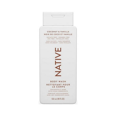 Coconut And Vanilla Body Wash 532 Ml by Native