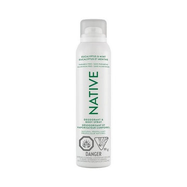 Eucalyptus And Mint Spray Deodorant 99 Grams by Native