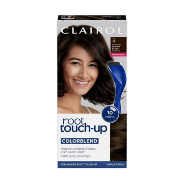 Root Touch Up Matches 3 Brown Black Permanent Dye 1 Count by Clairol Nice N Easy