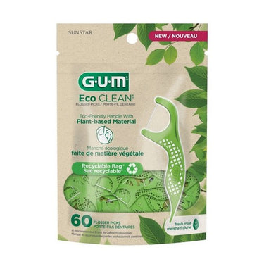 Eco Clean Flossers 60 Count by Sunstar Gum