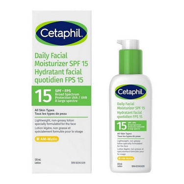 Daily Facial Moisturizer SPF 15 120 Ml by Cetaphil