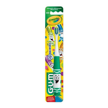 Crayola Pip Squeaks Ultrasoft Childrens Toothbrush 1 Count by Sunstar Gum