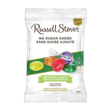 No Sugar Added Assorted Fruit Hard Candy 150 Grams (Case Of 12) by Russell Stover