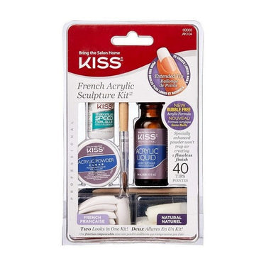 French Acrylic Sculpture Kit 1 Count (Case Of 2) by KISS Products