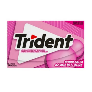 Slab Bubblegum Single 14 Count (Case Of 12) by Trident