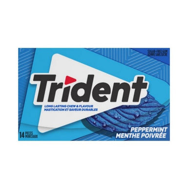 Slab Peppermint Single 14 Count (Case Of 12) by Trident