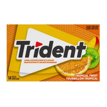 Slab Tropical Twist Single 14 Count (Case Of 12) by Trident