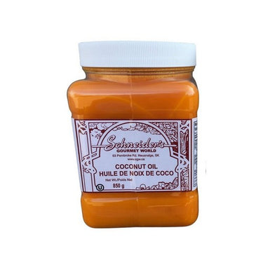 Coconut Oil 850 Grams by Schneider's Gourmet World