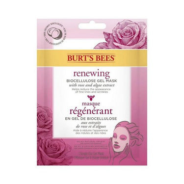 Renewing Biocellulose Gel Face Mask 1 Count (Case Of 6) by Burt's Bees