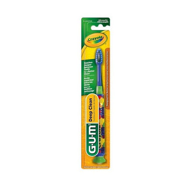 Crayola Kids Deep Clean Toothbrush 1 Count by Sunstar Gum