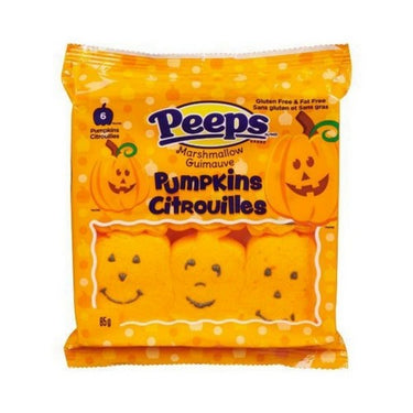 Marshmallow Pumpkins 85 Grams (Case Of 12) by Peeps