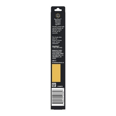 Burt's Bees, Bamboo Toothbrush With Charcoal Infused Bristles, 1 Count