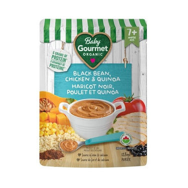 Organic Black Bean Sweet Corn Chicken And Quinoa 128 Ml (Case Of 16) by Baby Gourmet