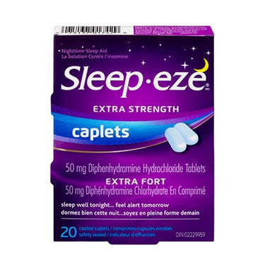 Extra Strength Caplets 20 Caplets by Sleep-Eze