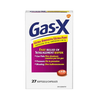 Ultra Strength Simethicone 27 Softgels by Gas-X