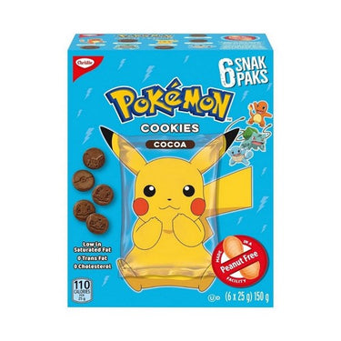 Cocoa Flavoured Pokemon Cookies 150 Grams (Case Of 12) by Christie