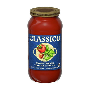 Tomato And Basil Pasta Sauce Di Napoli 650 Ml (Case Of 12) by Classico