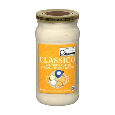 Four Cheese Alfredo Pasta Sauce Di Parma 410 Ml (Case Of 12) by Classico