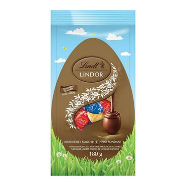Assorted Chocolate Egg Pouch 180 Grams (Case Of 10) by Lindt