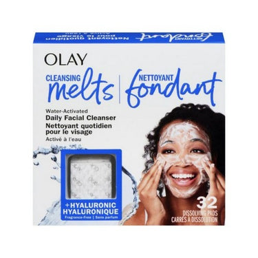 Cleansing Melts And Hyaluronic Face Cleanser 32 Count by Olay