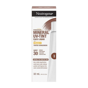 Purescreen Plus Mineral UV Tint Face Liquid Sunscreen SPF 30 32 Ml (Case Of 12) by Neutrogena
