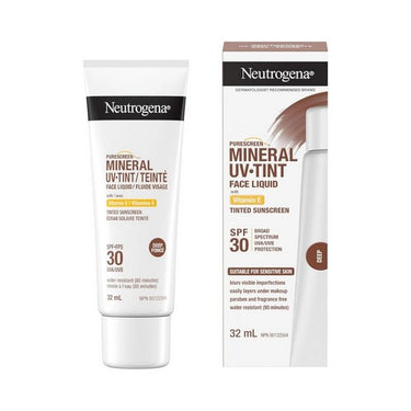 Purescreen Plus Mineral UV Tint Face Liquid Sunscreen SPF 30 32 Ml (Case Of 12) by Neutrogena