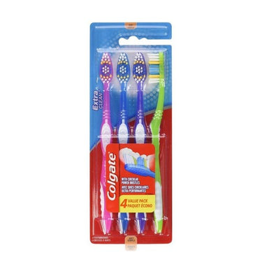 Extra Clean Toothbrush Soft 4 Count by Colgate