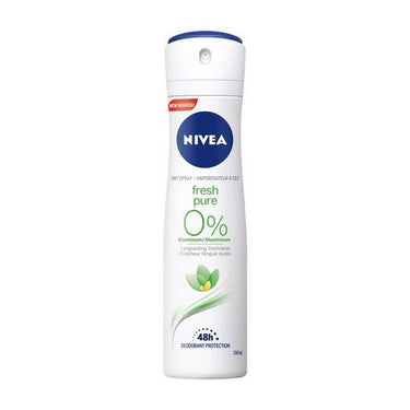 Fresh Pure 0% Aluminum 48 Hour Dry Spray Deodorant 150 Ml by Nivea