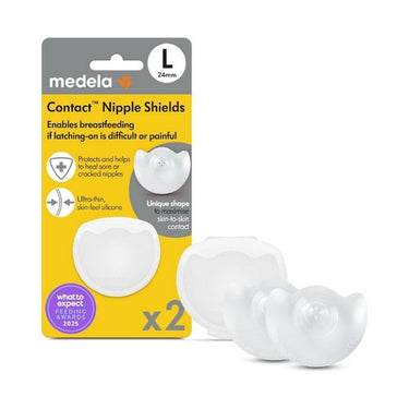 Contact Nipple Shields With Case 24 Mm 1 Count by Medela