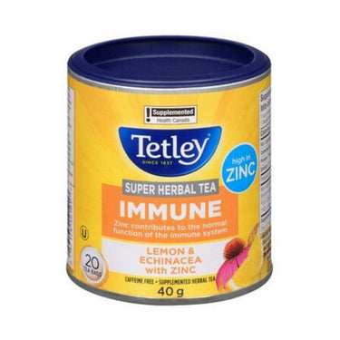 Lemon And Echinacea Super Herbal Tea Immune 40 Grams / 20 Tea Bags by Tetley