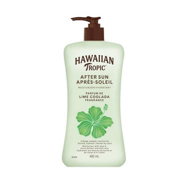 Hawaiian Tropic, Lime Coolada Aftersun Moisturizer, 480 Ml (Case Of 12)