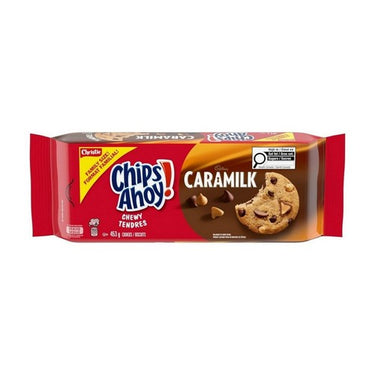 Caramilk Chocolate Chip Cookies Chewy 453 Grams (Case Of 12) by Chips Ahoy!