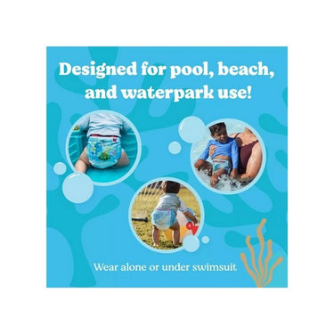 Little Swimmers Disposable Swim Diapers Size 3 (16 To 26 lbs) 20 Count (Case Of 4) by Huggies