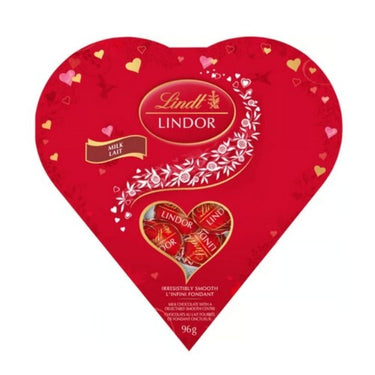 Friendship Heart Milk Chocolate 96 Grams (Case Of 8) by Lindt