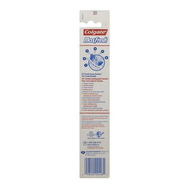 Colgate, Max Fresh Medium Toothbrush, 1 Count