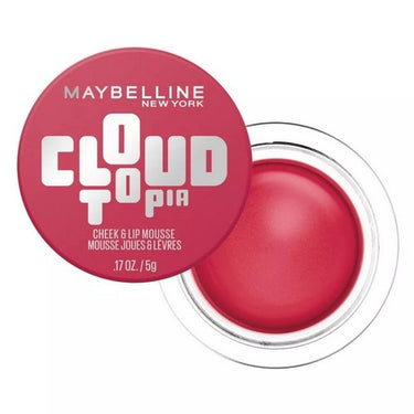 Maybelline, Cloudtopia Lip And Cheek Mousse Blush Ethereal Rouge 2, 0.17 Oz